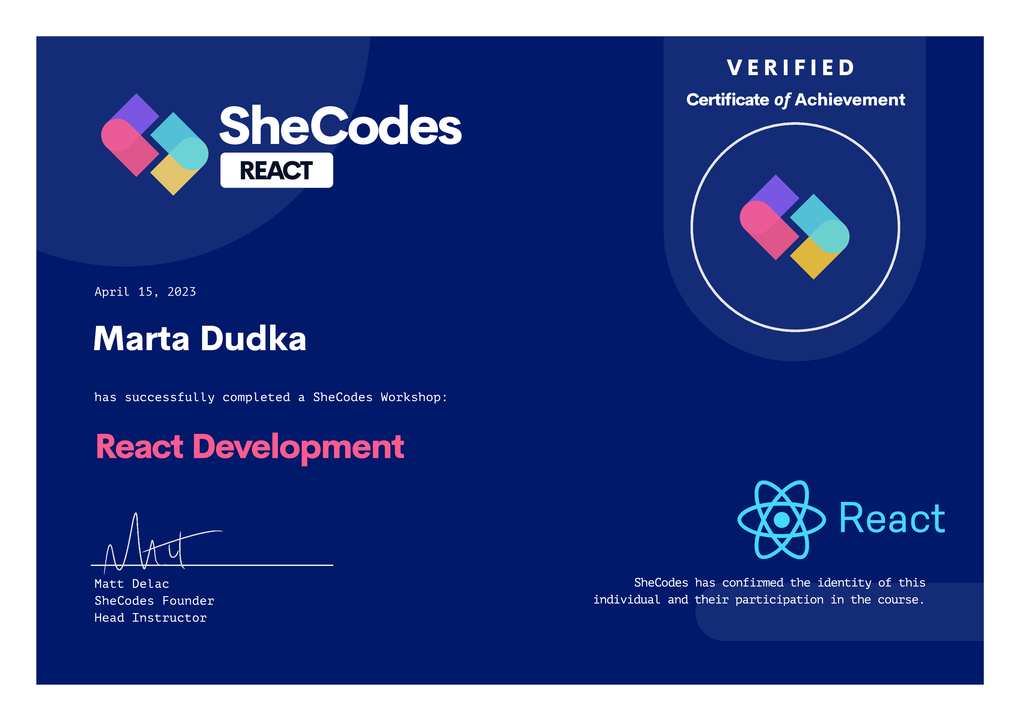 shecodes react
