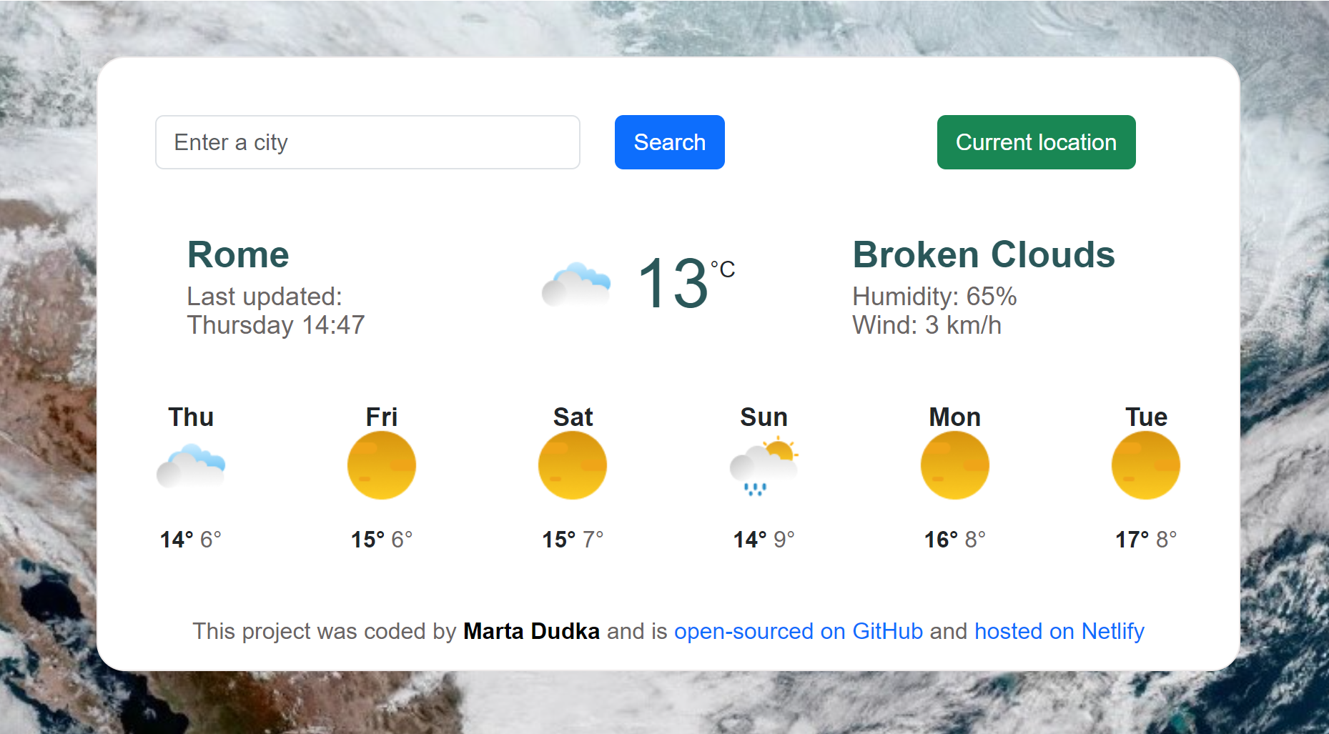 weather project